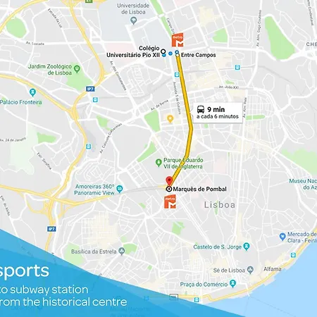 Guest house & Experiences - Entrecampos Lisbon